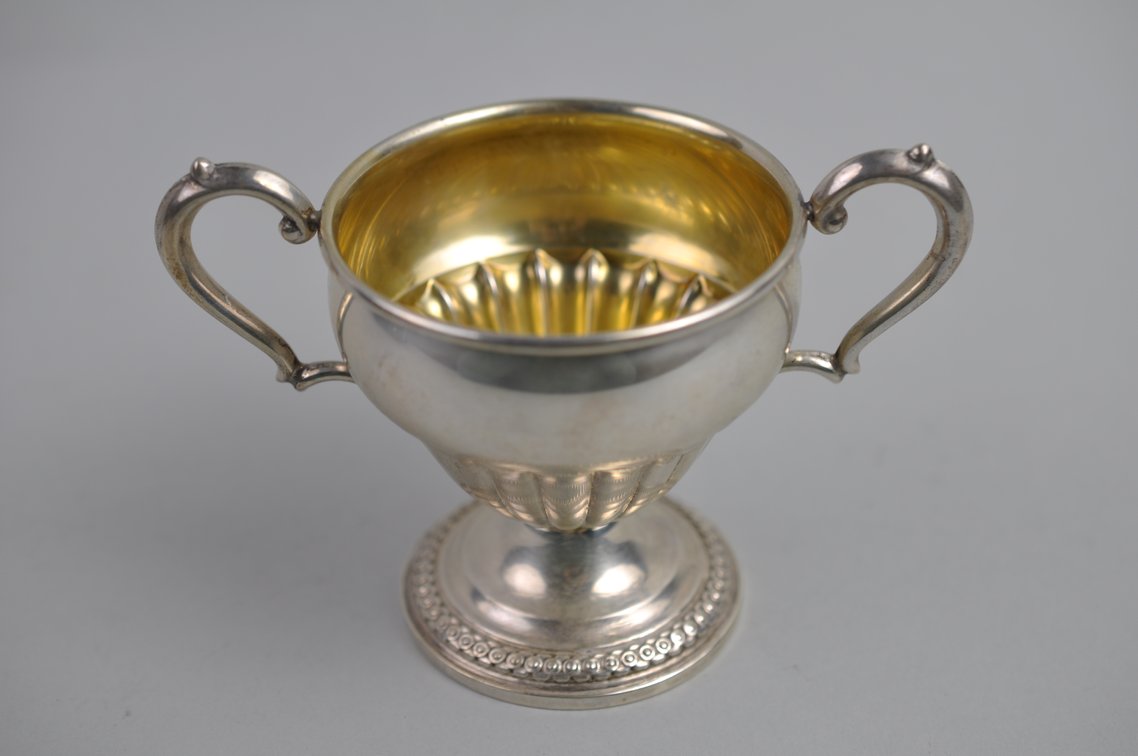 Silver Weighted Candy Dish, Creamer, and Sugar Bowl, photo 14 of 20