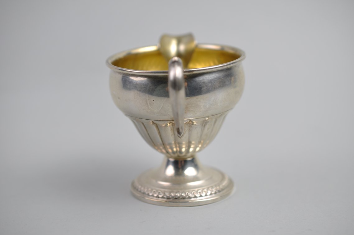 Silver Weighted Candy Dish, Creamer, and Sugar Bowl, photo 8 of 20