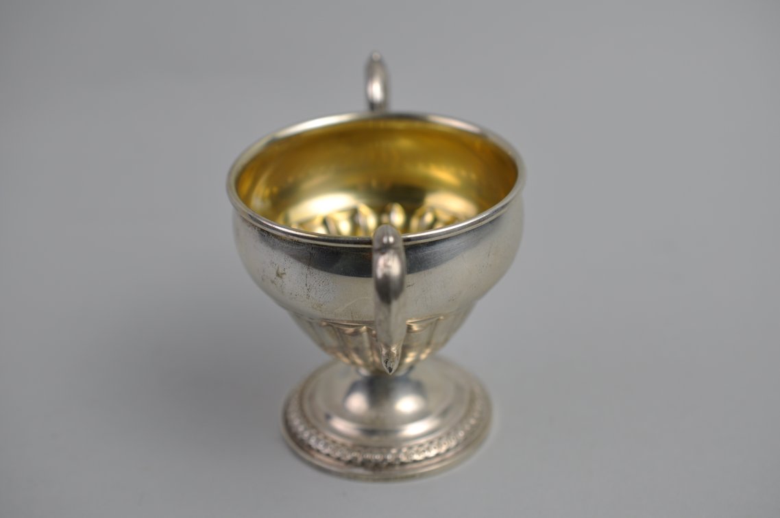 Silver Weighted Candy Dish, Creamer, and Sugar Bowl, photo 17 of 20