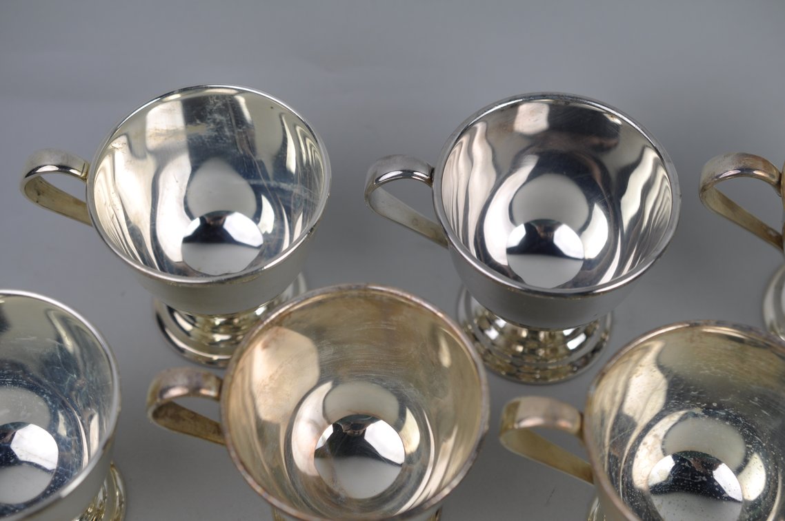 Post-War Japanese Punch Bowl Set, photo 26 of 38