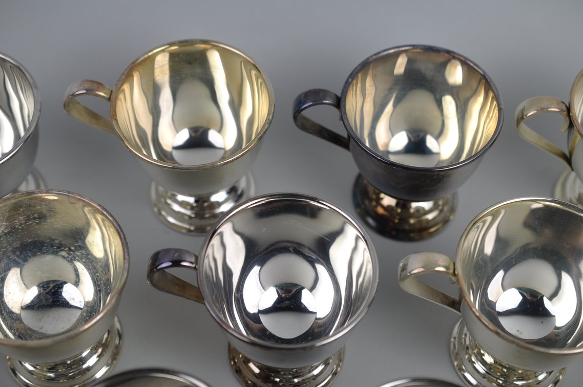 Post-War Japanese Punch Bowl Set, photo 27 of 38