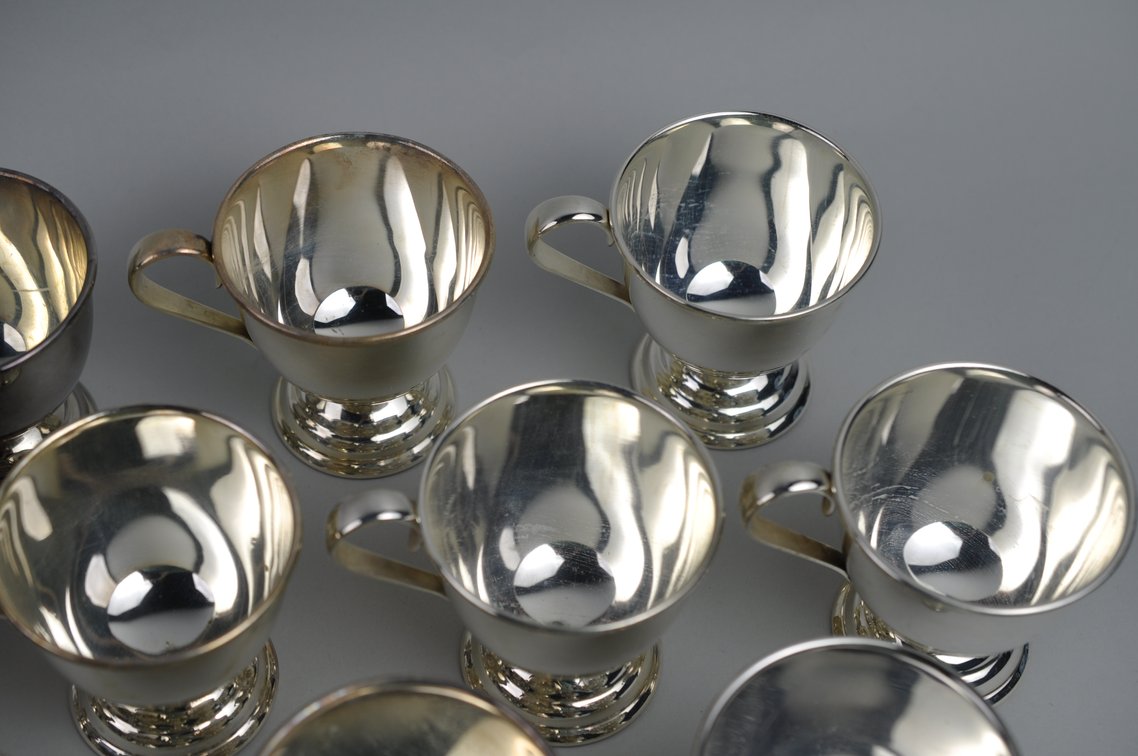 Post-War Japanese Punch Bowl Set, photo 29 of 38
