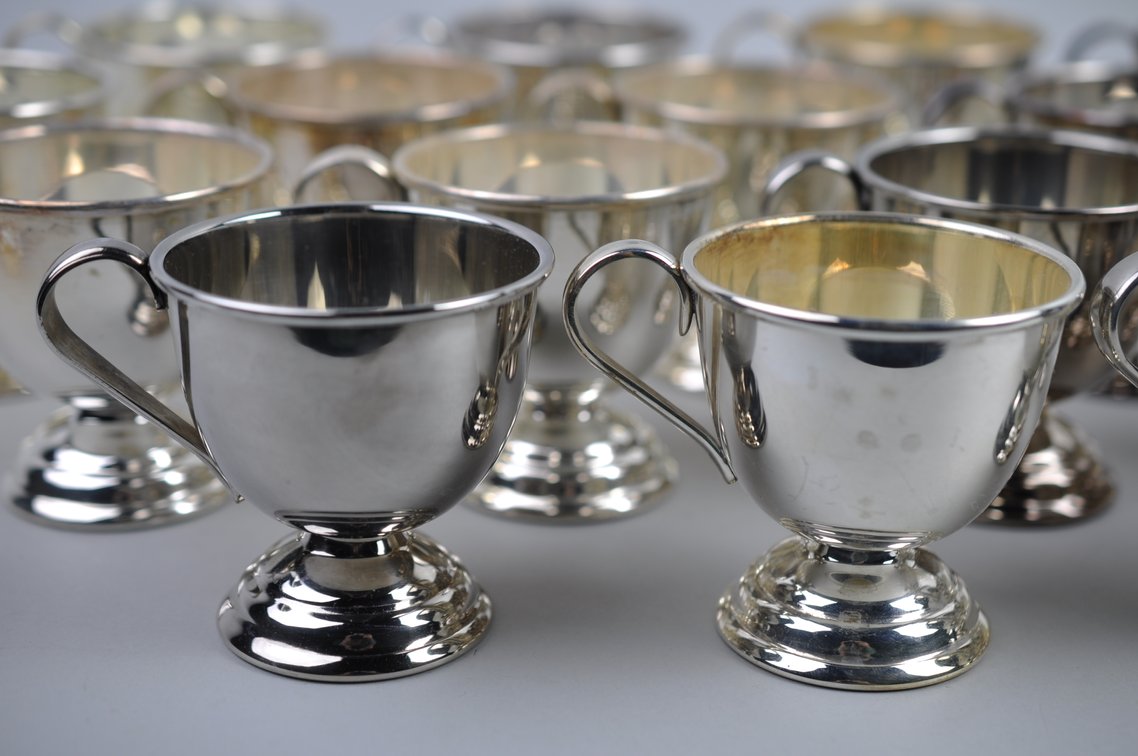 Post-War Japanese Punch Bowl Set, photo 22 of 38
