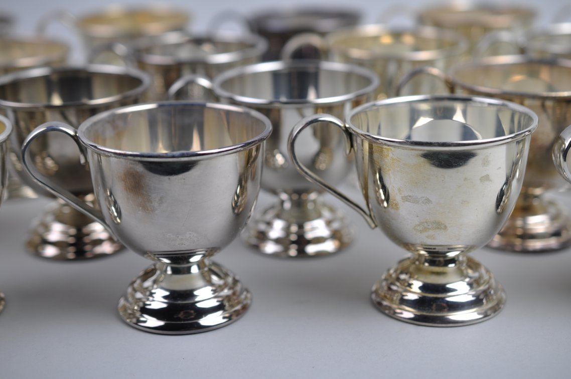 Post-War Japanese Punch Bowl Set, photo 23 of 38
