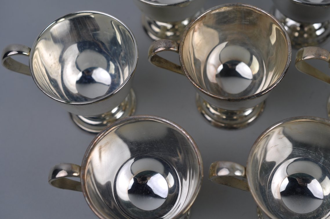 Post-War Japanese Punch Bowl Set, photo 25 of 38