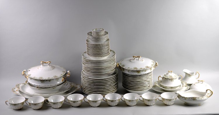 78 Piece Theodore Haviland China Collection