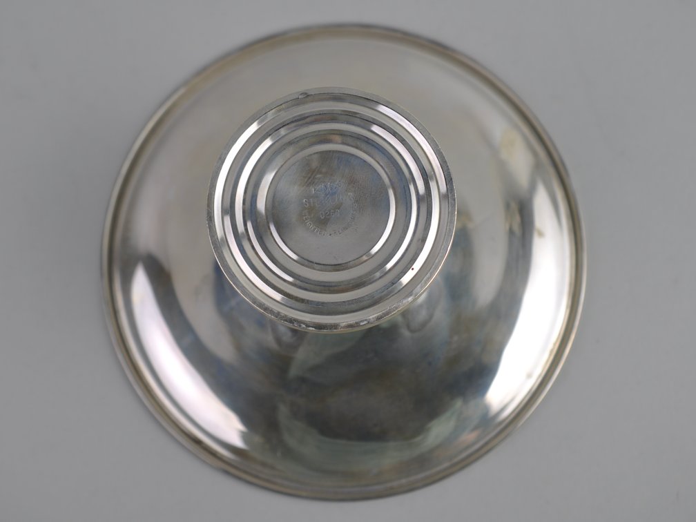 Silver Weighted Candy Dish, Creamer, and Sugar Bowl, photo 5 of 20