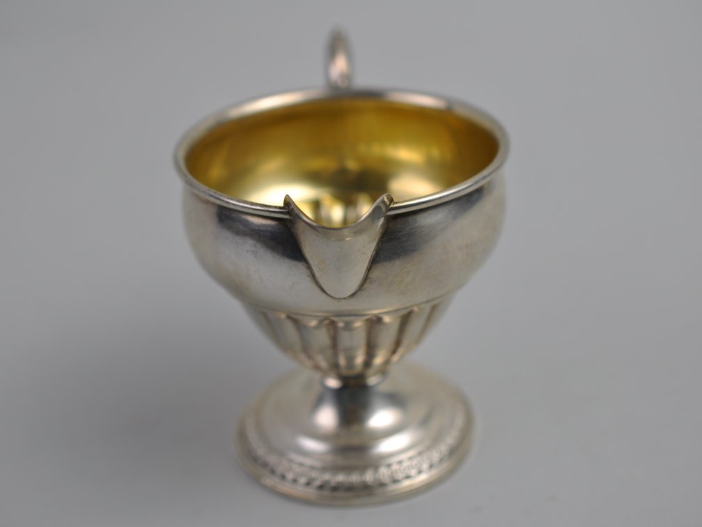 Silver Weighted Candy Dish, Creamer, and Sugar Bowl, photo 10 of 20