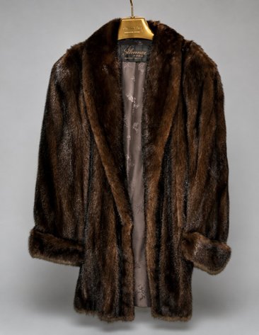 Silverman Mink Demi-buff Fur Coat