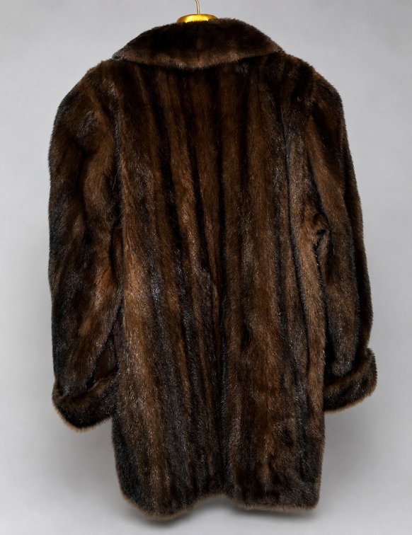 Silverman Mink Demi-buff Fur Coat, photo 11 of 17
