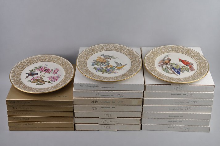 Lenox/Boehm Annual Bird Plates Collection