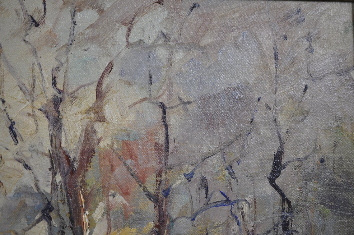Derk Smit, Autumn in the Woods Themed Oil Painting
