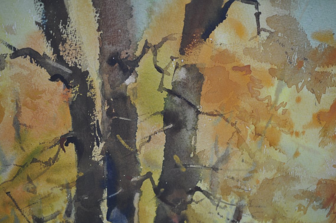 Louise B. Hansen, Watercolor Landscapes Paintings