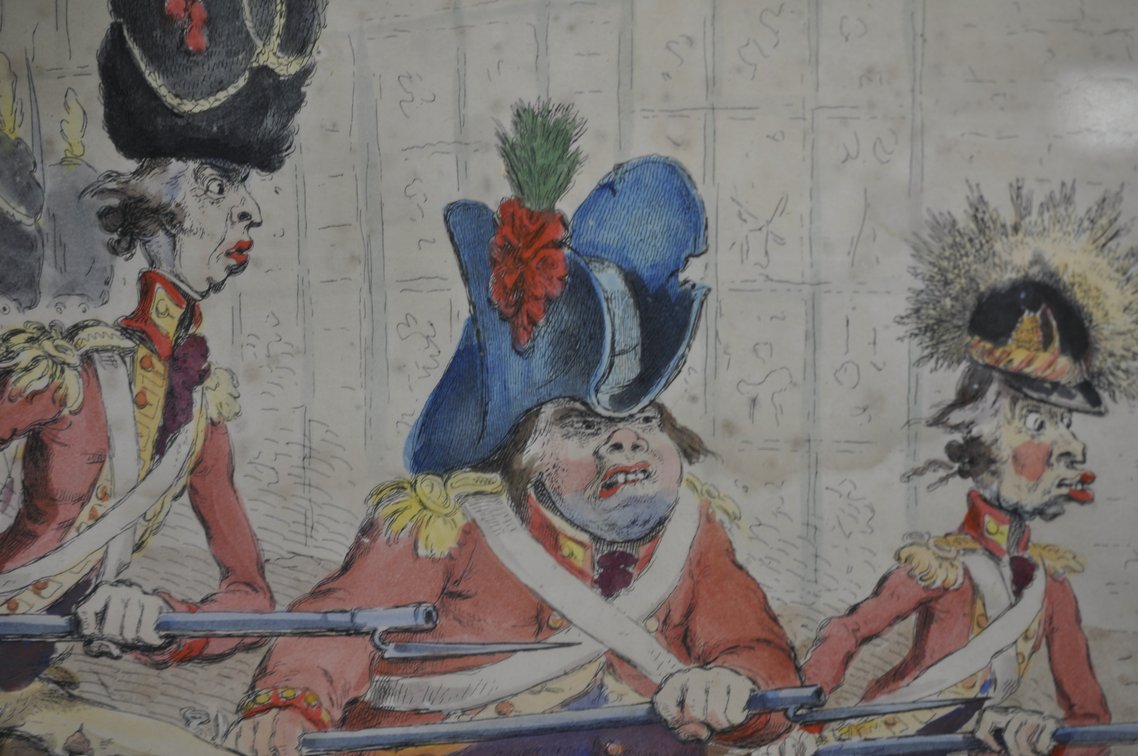 J. Gillray, 1851 Bohm Hand Colored Cartoons