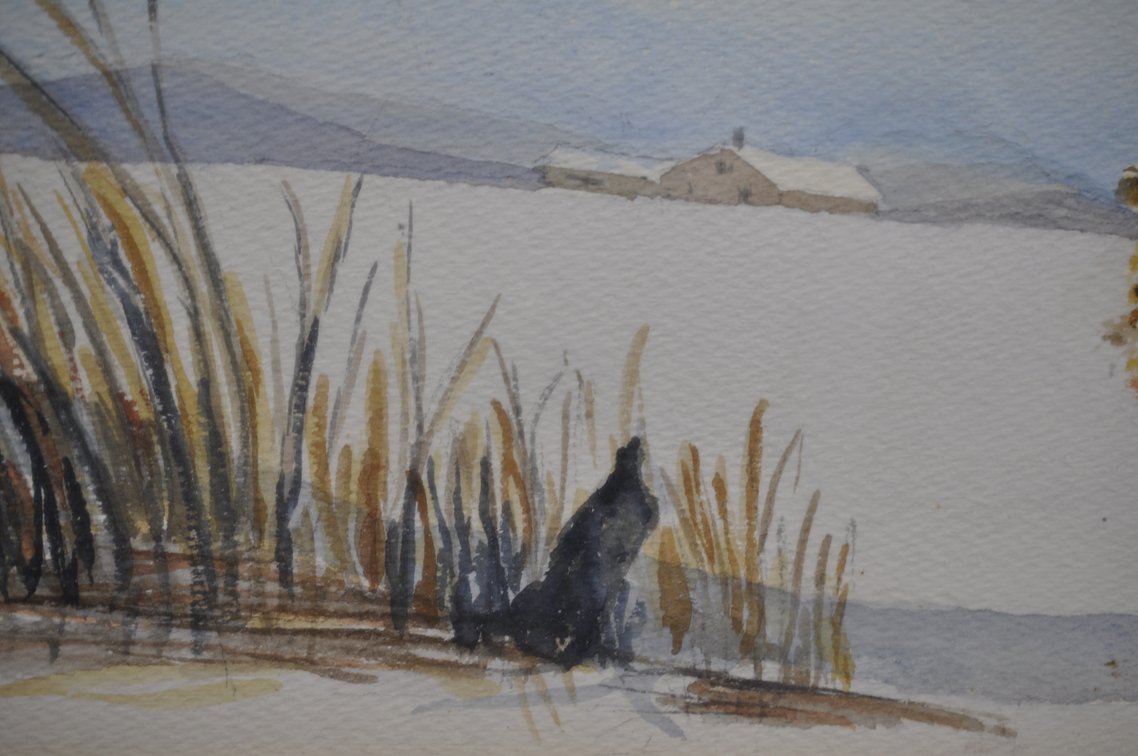 W. Shattuck, Signed Set of Watercolor Landscapes