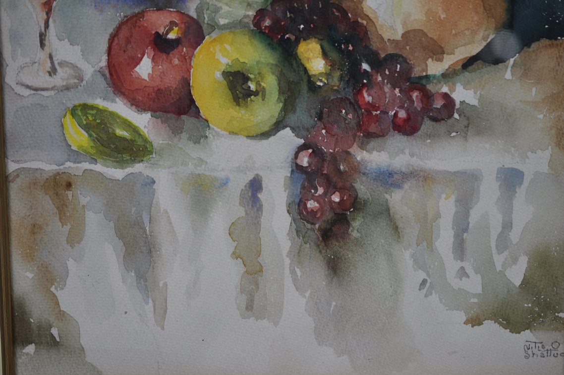W. Shattuck, Signed Set of Watercolor Landscapes, photo 13 of 16