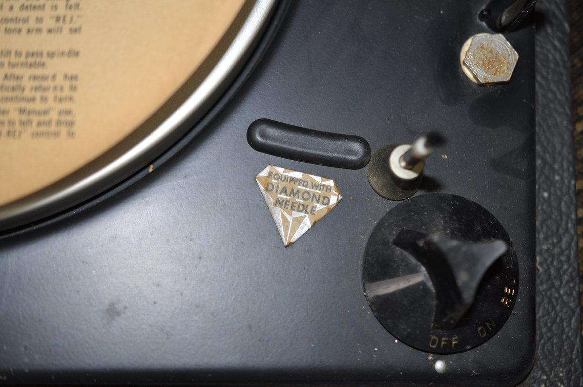 Phonola Portable Record Player, photo 9 of 20