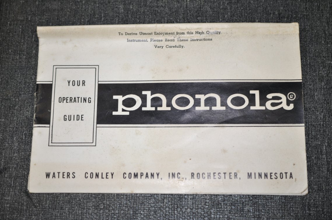 Phonola Portable Record Player, photo 11 of 20