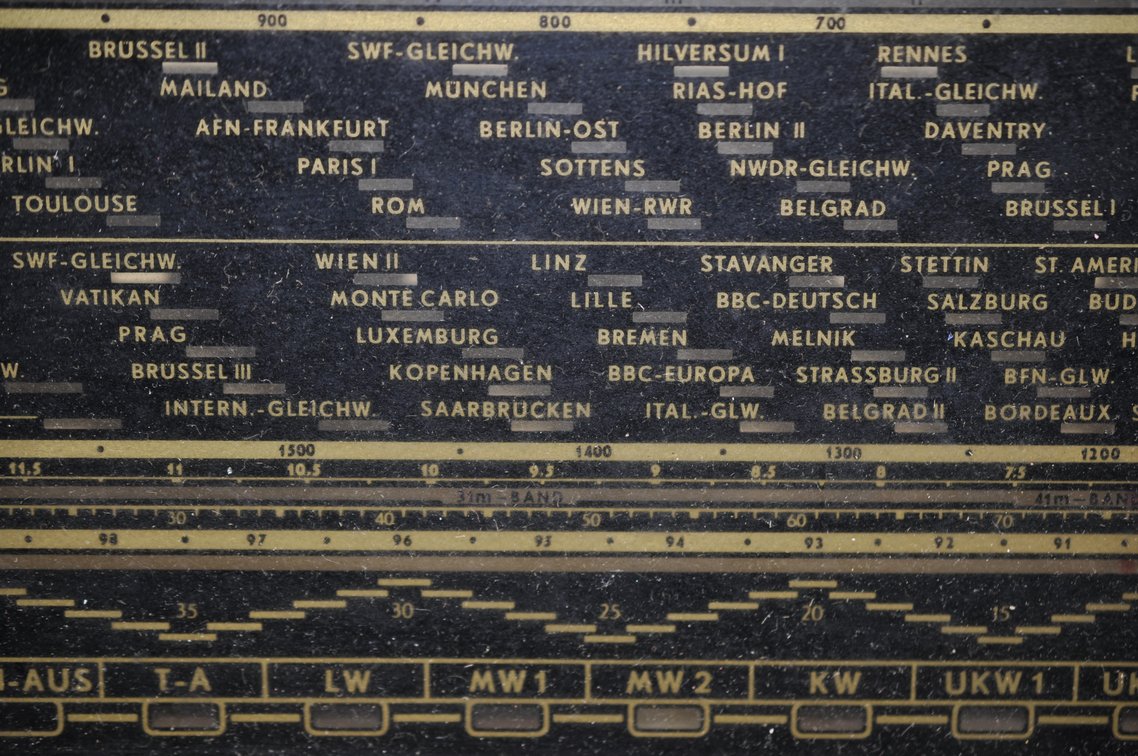 Grundig Post-War Tube Radio