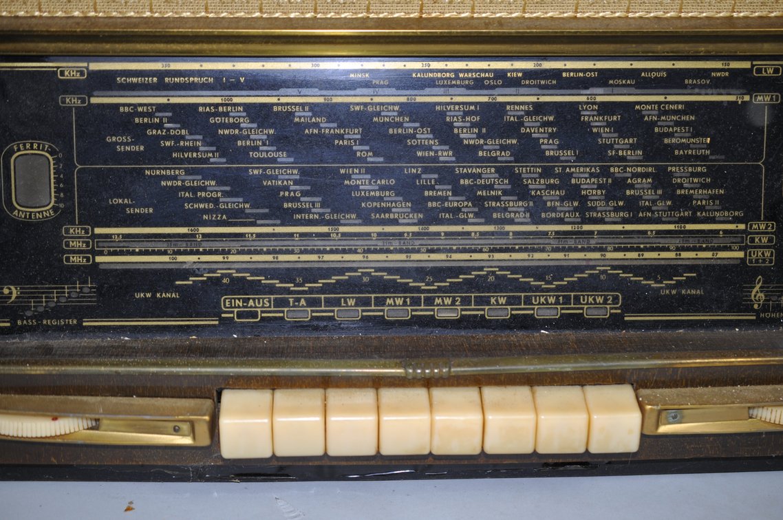 Grundig Post-War Tube Radio