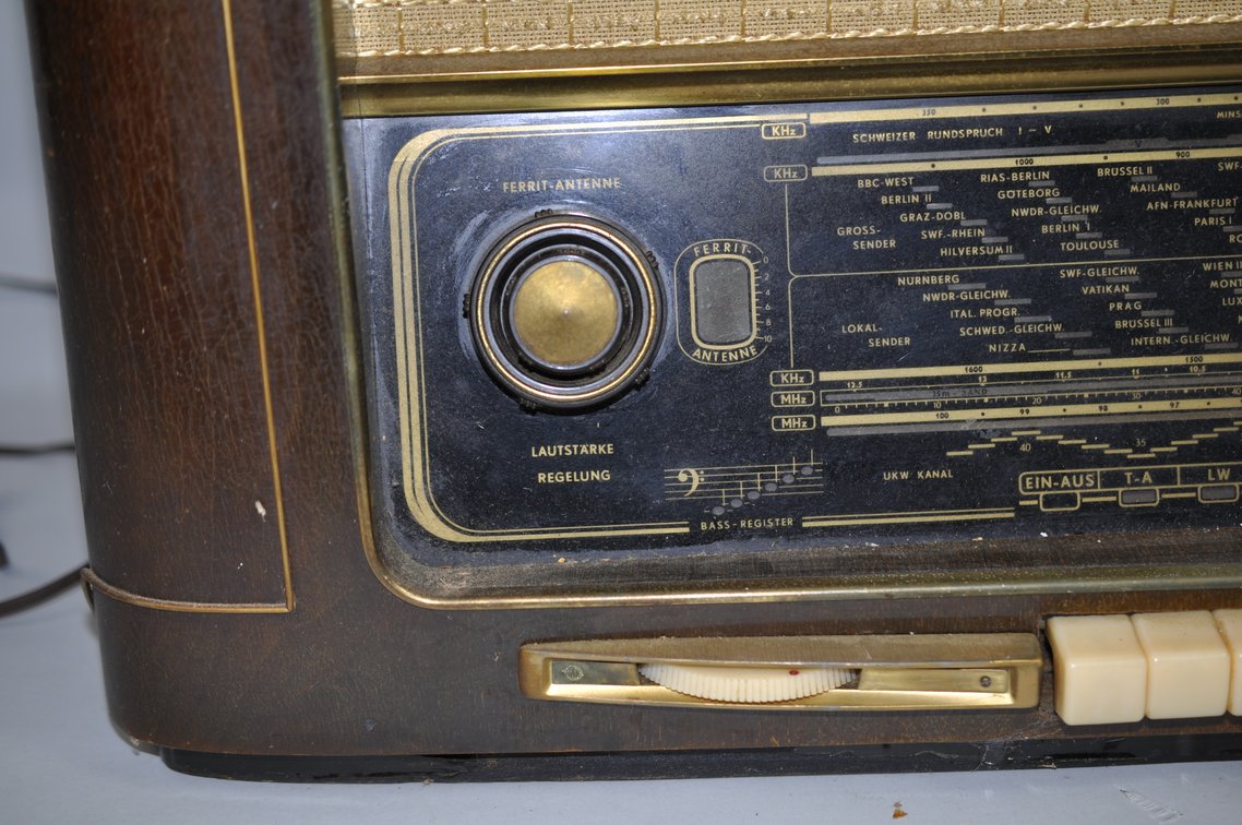 Grundig Post-War Tube Radio