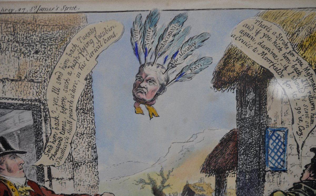 J. Gillray, 1851 Bohm Hand Colored Cartoons