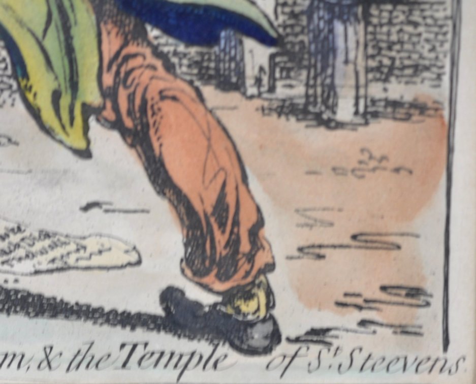 J. Gillray, 1851 Bohm Hand Colored Cartoons, photo 12 of 22