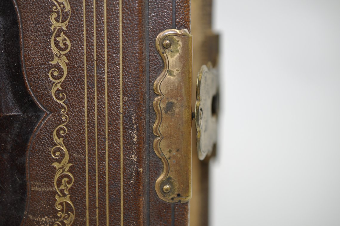 Mid-1800's Leather Family Bible