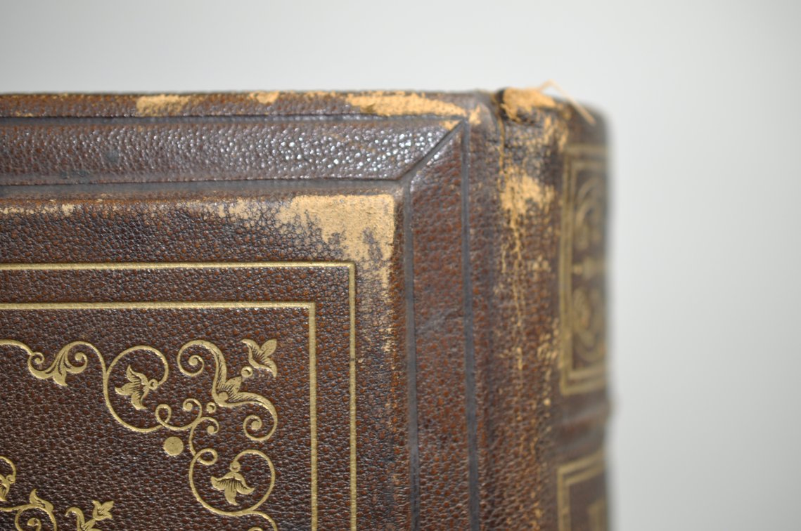 Mid-1800's Leather Family Bible, photo 15 of 28