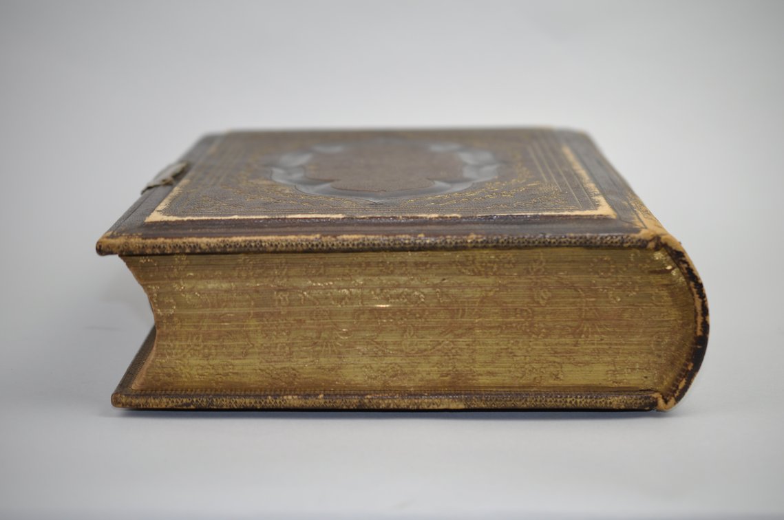 Mid-1800's Leather Family Bible, photo 24 of 28