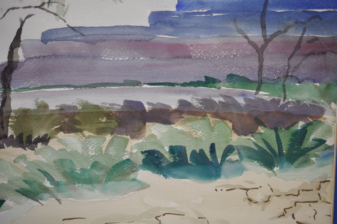 Original Watercolor Paintings in Matching Frames