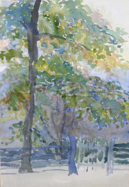Original Watercolor Paintings in Matching Frames