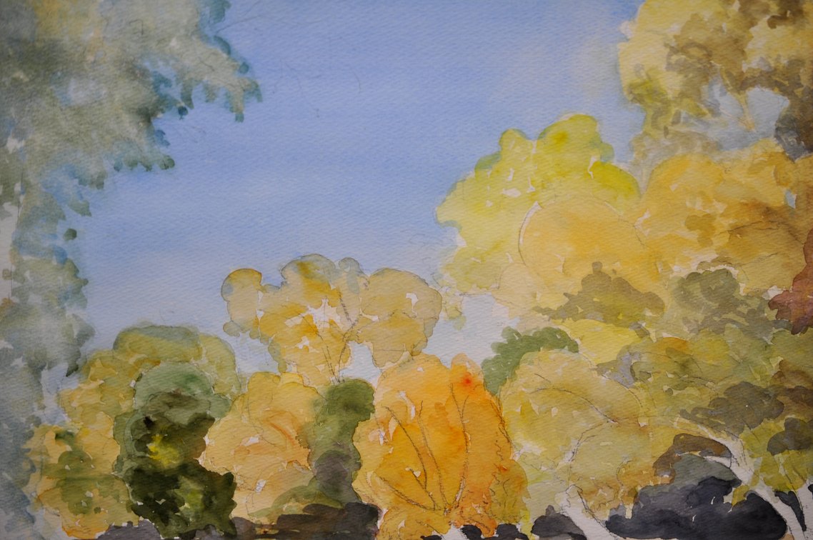 Original Watercolor Paintings w/Matching Frames