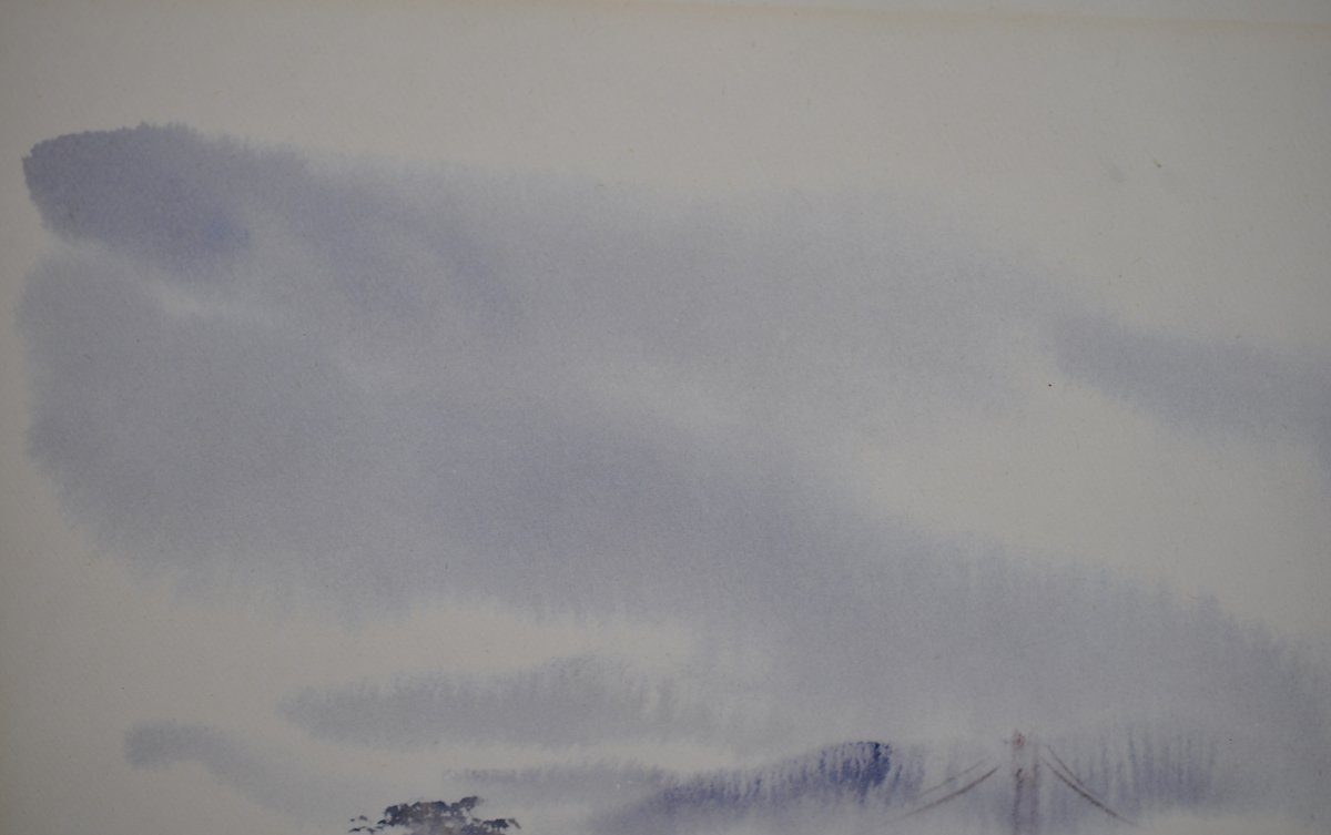 Betty Guy, Signed San Francisco Watercolor Print
