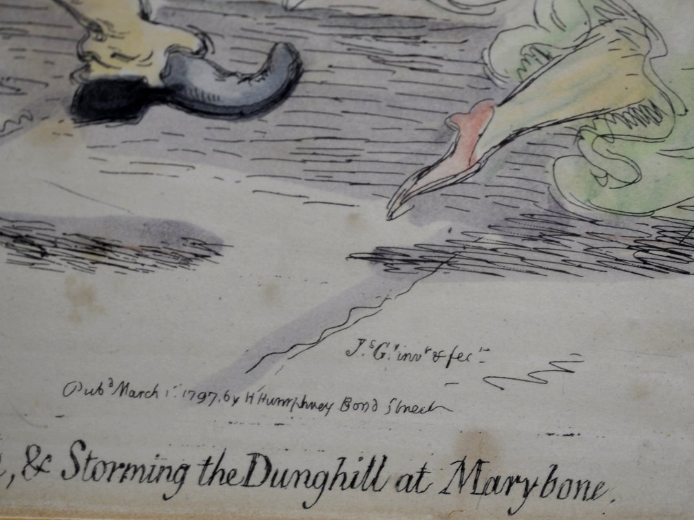 J. Gillray, 1851 Bohm Hand Colored Cartoons, photo 19 of 22