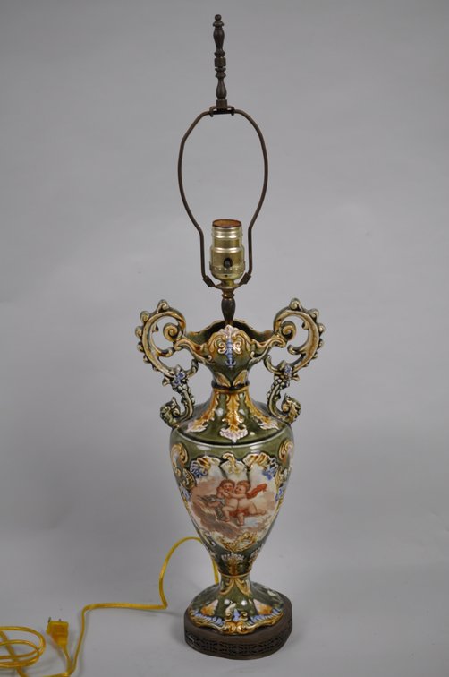 Capodimonte-Style Cupid Lamps, photo 21 of 35