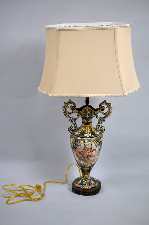 Capodimonte-Style Cupid Lamps, photo 20 of 35