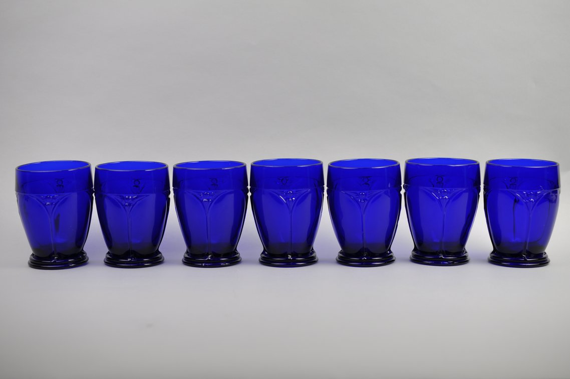 Cobalt Blue Drinking Glassware, photo 16 of 28