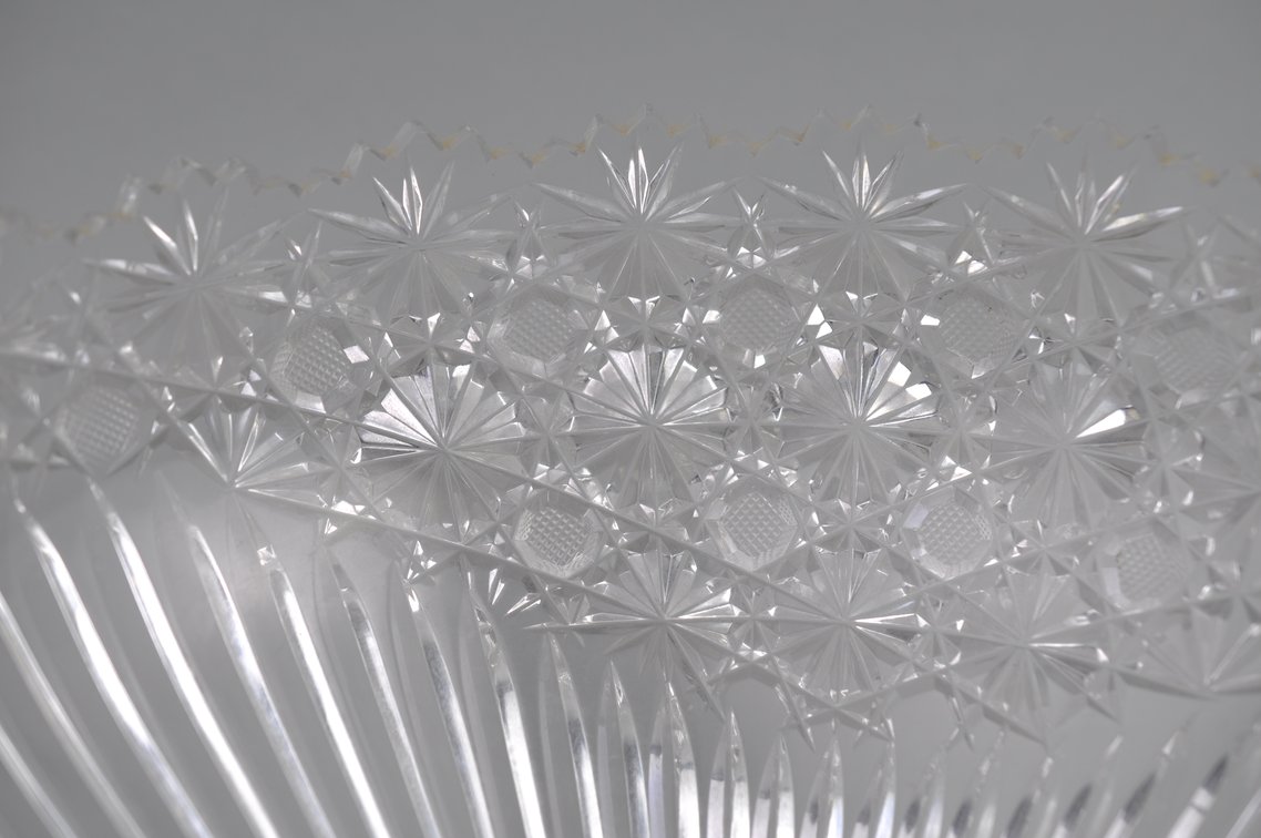 Crystal Hobstar Motif Bowl