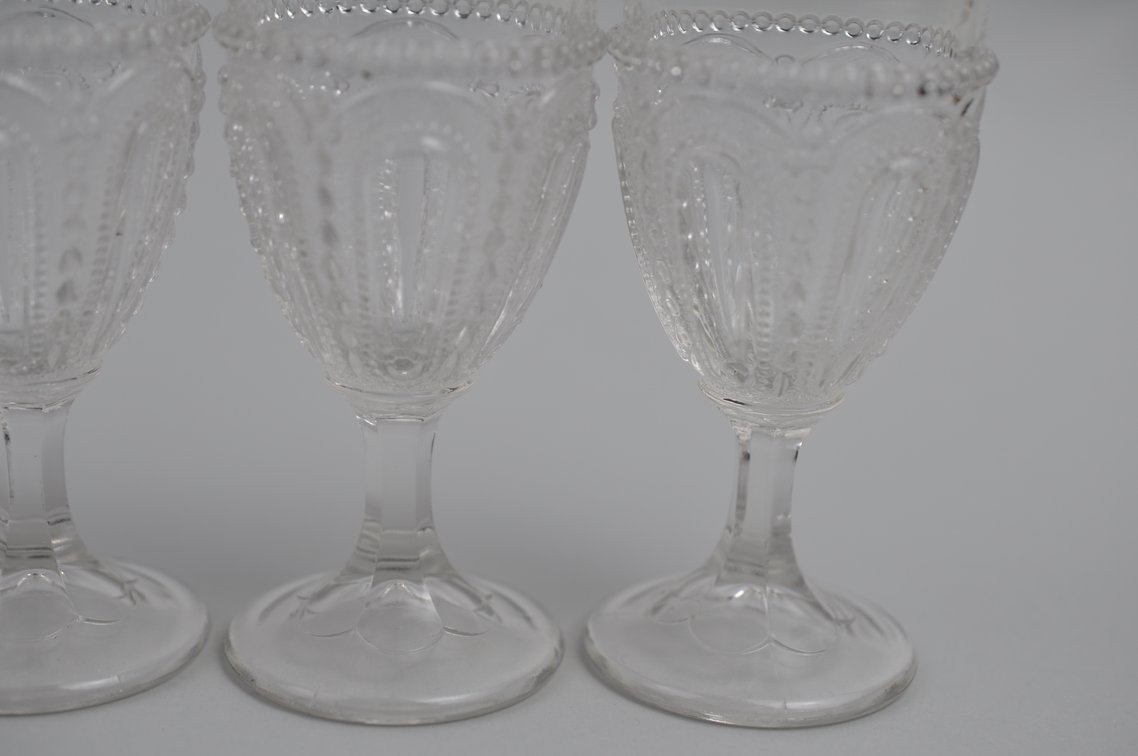 Wisconsin Beaded Dewdrop Pressed Glass Collection, photo 10 of 153