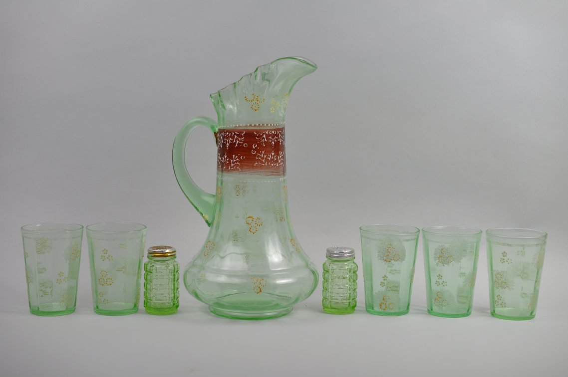 UV Lemonade Tankard and Glasses