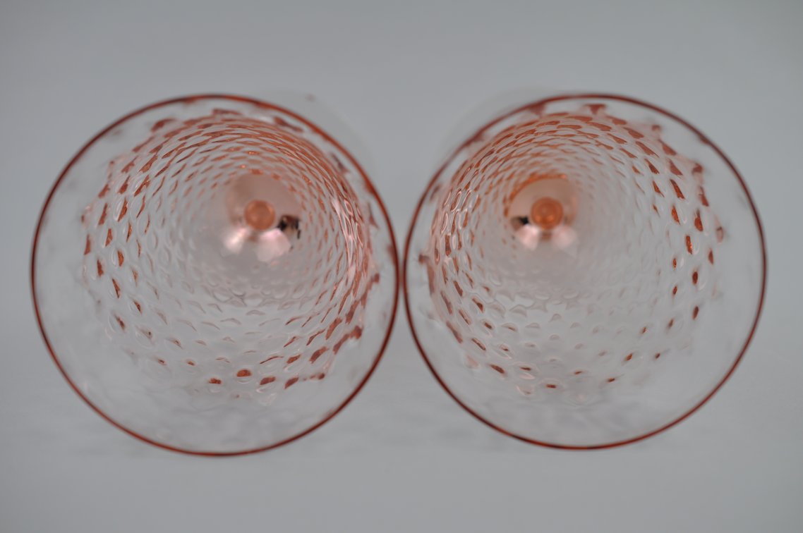 Pink Depression Plates and Glasses, photo 18 of 32