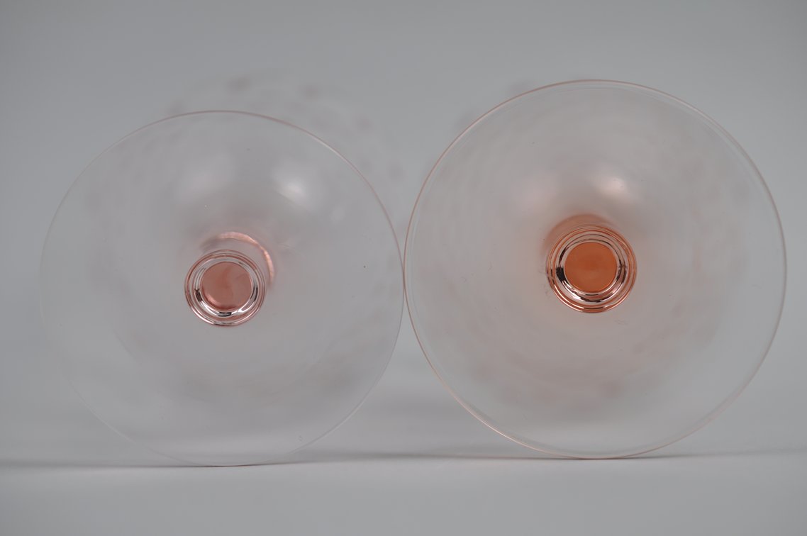 Pink Depression Plates and Glasses, photo 14 of 32