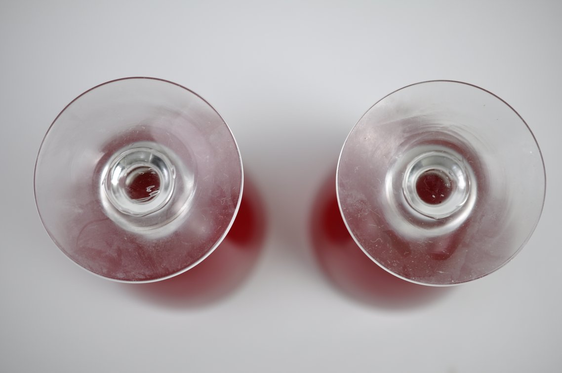 Radiant Ruby Morgantown Goblet/Coupe Collection, photo 13 of 28