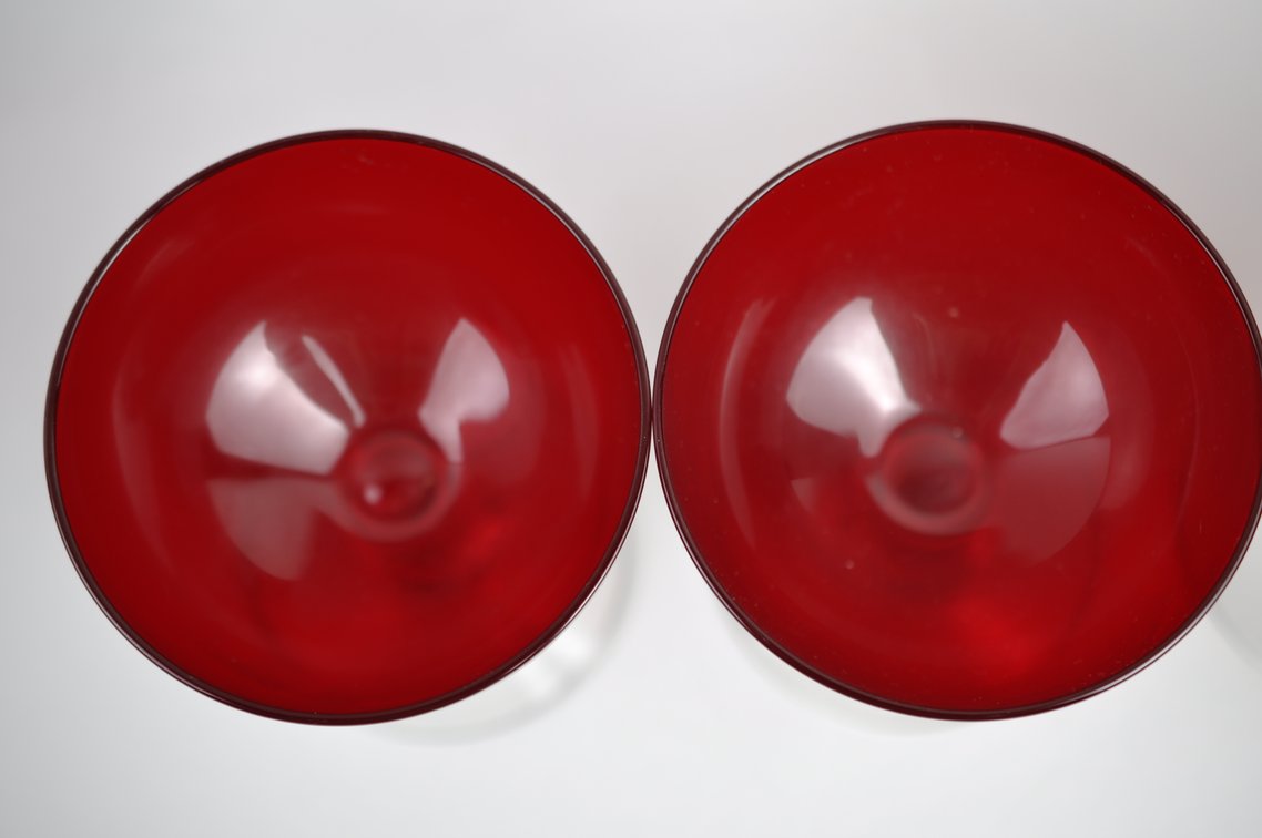 Radiant Ruby Morgantown Goblet/Coupe Collection, photo 23 of 28