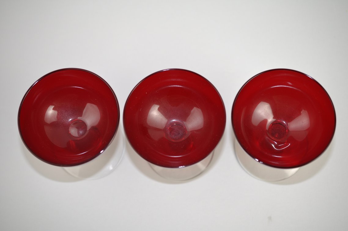 Radiant Ruby Morgantown Goblet/Coupe Collection, photo 18 of 28