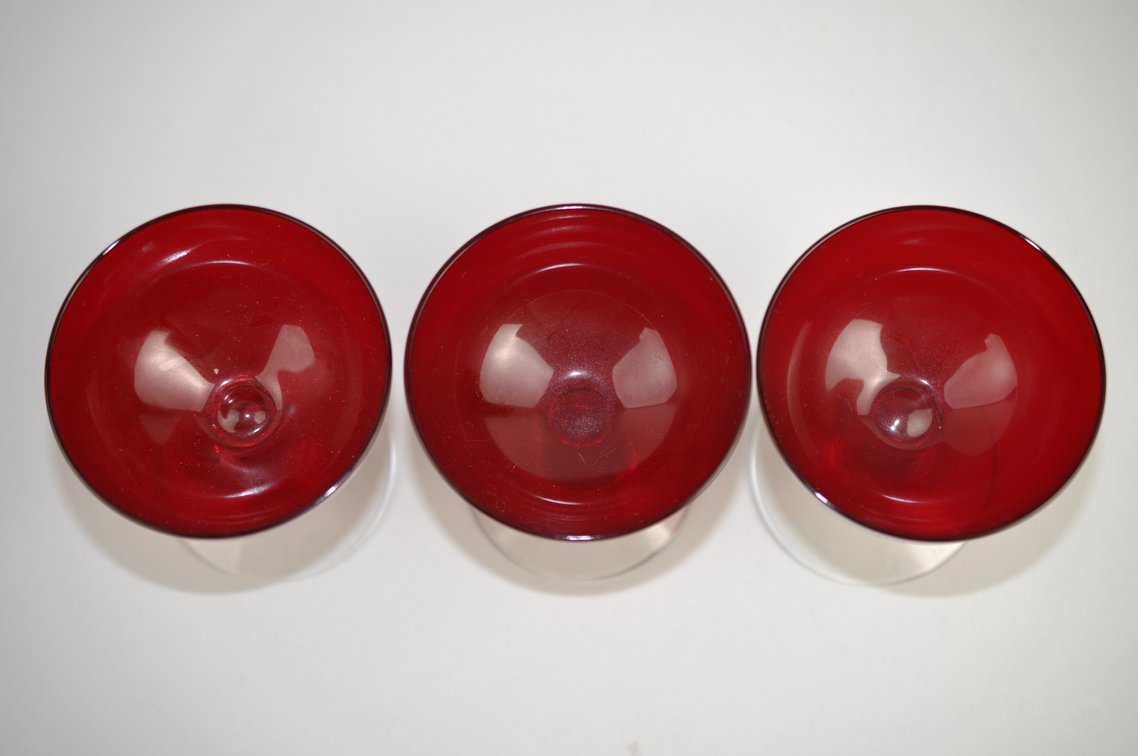 Radiant Ruby Morgantown Goblet/Coupe Collection, photo 20 of 28