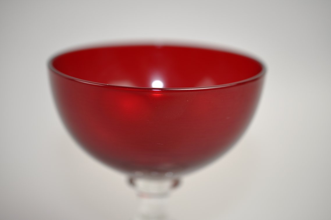 Radiant Ruby Morgantown Goblet/Coupe Collection, photo 27 of 28