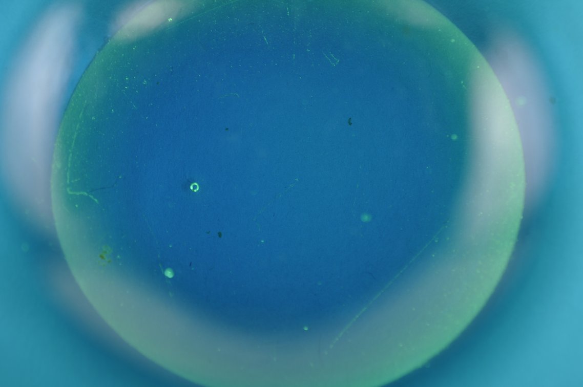 Fluorescent Sommerso Murano Glass Bowl, photo 12 of 14