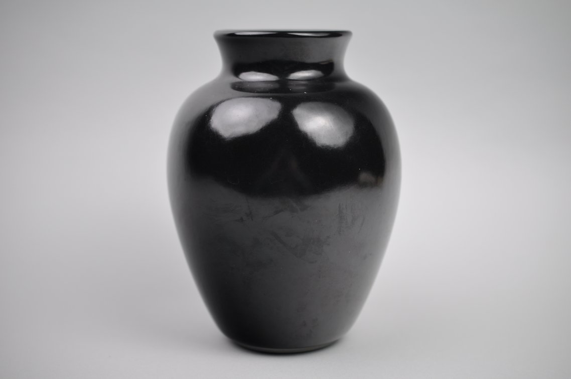 Marc Bellaire Black Quail Vase